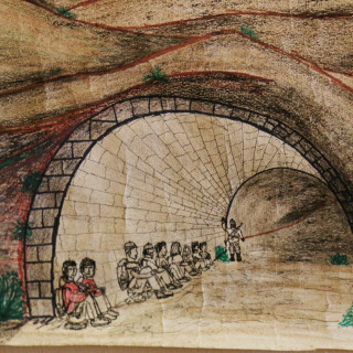 Η αυτοβιογραφική ζωγραφική ενός 16χρονου πρόσφυγα