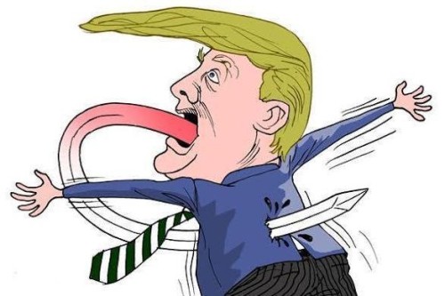 6 καρτούν που δείχνουν ότι ο Ντόναλντ Τραμπ το έχει χάσει εντελώς