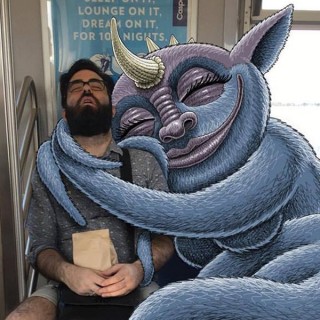 Δείτε τα τέρατα που κυκλοφορούν στο μετρό της Νέας Υόρκης