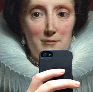 Ξεκαρδιστικές φωτογραφίες με φιγούρες από παλιούς πίνακες που βγάζουν σέλφις