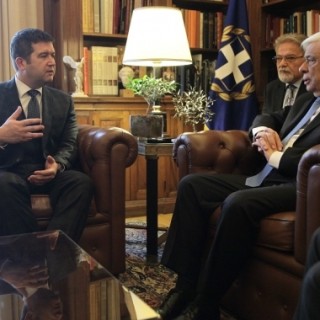 Το Προσφυγικό κεντρικό θέμα συζήτησης στη συνάντηση Παυλόπουλου με τον Jan Xamacek