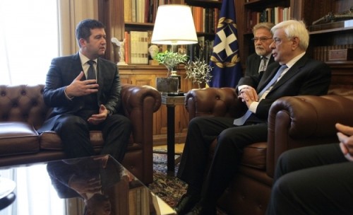 Το Προσφυγικό κεντρικό θέμα συζήτησης στη συνάντηση Παυλόπουλου με τον Jan Xamacek