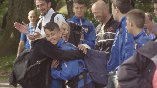 Κοντά του, στον πιο σημαντικό αγώνα του #apoagapi