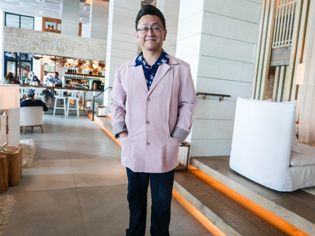 Ο Hidetsugu Ueno θα μπορούσε να ήταν σαμουράι (αν δεν ήταν bartender)