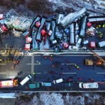 17 νεκροί σε καραμπόλα που οφείλεται στο κύμα ψύχους που σαρώνει την Κίνα