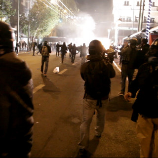 To επεισοδιακό τέλος της πορείας κατά του Ομπάμα (Βίντεο)