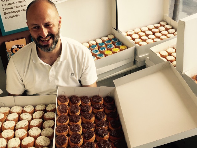 Μια διαφορετική καντίνα πάρκαρε στη Θεσσαλονίκη 