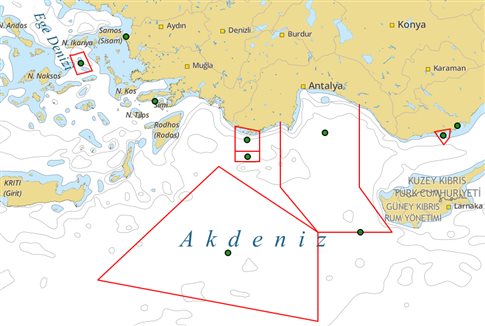 Η Τουρκία «δέσμευσε» την περιοχή του Καστελόριζου για άσκηση