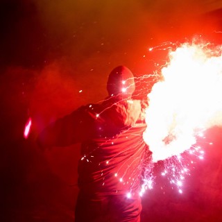 Φωτογραφίες από τα εκτεταμένα επεισόδια στα Εξάρχεια