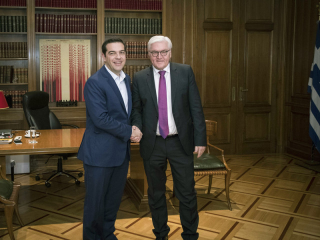 Ποιά θέματα βρέθηκαν στο επίκεντρο της συνάντησης του πρωθυπουργού με τον Φρανκ-Βάλτερ Στάινμαγιερ