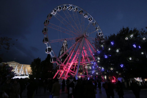 Το γιοφύρι της ρόδας στο Σύνταγμα