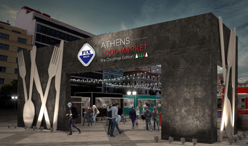 Το 1ο Fix Athens Food Market στην Πλατεία Κοτζιά
