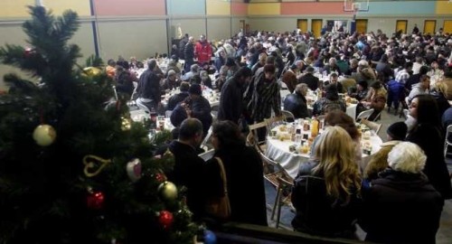 Γεύμα αγάπης από το ΑΠΘ την ημέρα των Χριστουγέννων