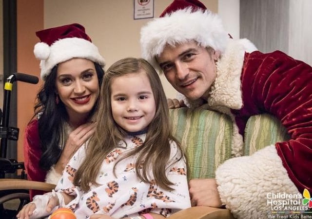 Κέιτι Πέρι και Ορλάντο Μπλουμ γιόρτασαν μαζί τα Χριστούγεννα