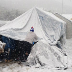 Ωραίο το χιόνι, αλλά στη Μόρια είναι διαφορετικά τα πράγματα