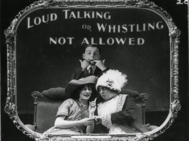 Vintage αφίσες για το πως να συμπεριφέρεσαι -ή όχι- όταν πας σινεμά