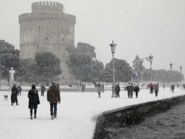 Θεσσαλονίκη: Ιστορικό ρεκόρ παγετού στην πόλη