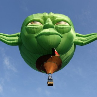 O Yoda στον αέρα