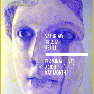 Η Flaminia για πρώτη φορά σε ένα live act για την Αθηναϊκή κοινότητα της τέκνο