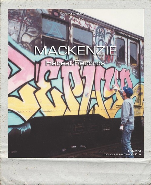 Ο Mackenzie ετοιμάζει ολονύχτιο χαμό στο Tasaki bar