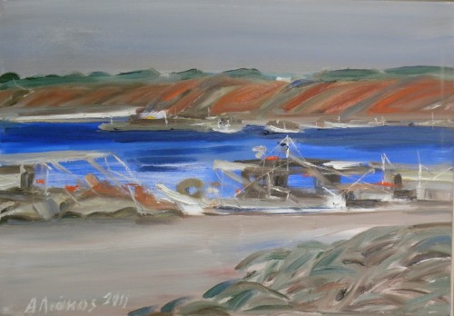 Δύο Ψυχίατροι «συνομιλούν» στον καμβά