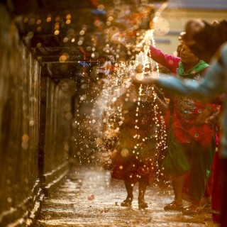 Το φεστιβάλ πανσελήνου στο Nepal