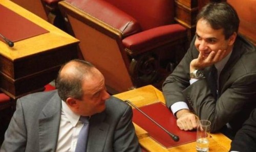 Συνάντηση Μητσοτάκη-Καραμανλή