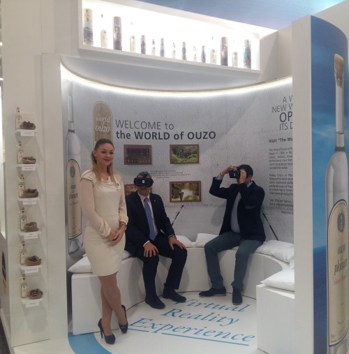 Για 7η συνεχόμενη χρονιά το Ούζο Πλωμαρίου Ισιδώρου Αρβανίτου φωτίζει την Prowein με τον Ελληνικό ήλιο