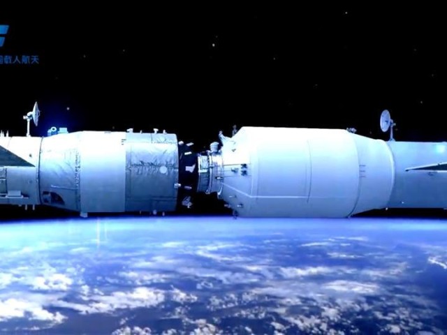 To πρώτο κινεζικό διαστημόπλοιο μεταφοράς εφοδίων, εξοπλισμού και εμπορευμάτων