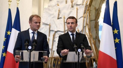 Μακρόν και Τουσκ συνεργάζονται για την ΕΕ