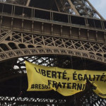 «Ελευθερία, Ισότητα, Αδελφοσύνη»: Η Greenpeace υπενθυμίζει τις αξίες της Γαλλικής Επανάστασης