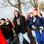 Έφτασε στη Θεσσαλονίκη η πορεία ειρήνης από τη Γερμανία στο Χαλέπι