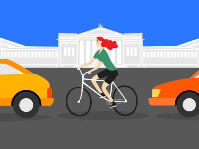 Κάνοντας ποδήλατο στην Αθήνα: Μια ιστορία για γέλια και για κλάμματα
