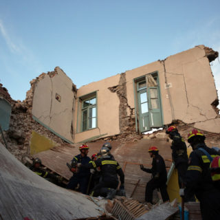 Ένας χρόνος μετά τον σεισμό που κατέστρεψε το χωριό της Βρίσας στη Λέσβο