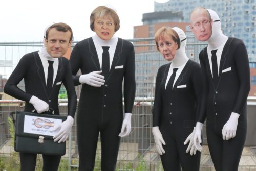 Διαμαρτυρία στο Αμβούργο για την σύνοδο των G20 (ΕΙΚΟΝΕΣ)