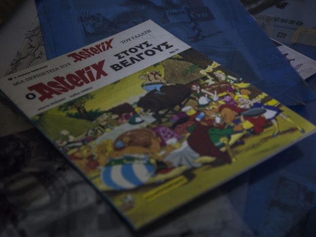 Στη Μαμουθκόμιξ, στο Αθηναϊκό Σπίτι του Αστερίξ και του Λούκυ Λουκ