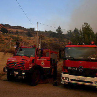 Εκκενώθηκε χωριό στην Αμαλιάδα