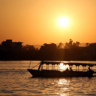 Ηλιοβασίλεμα στην Αίγυπτο