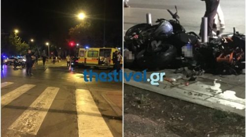 Πολύνεκρο τροχαίο με τρεις νεκρούς στο κέντρο της Θεσσαλονίκης