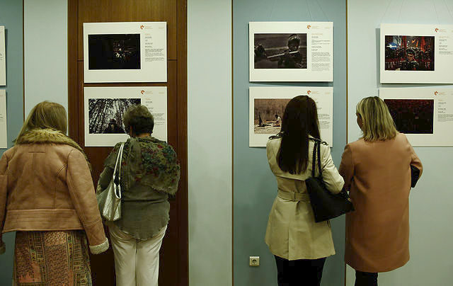 Εγκαινιάστηκε η έκθεση του 3ου Διεθνούς διαγωνισμού φωτορεπορτάζ Andrei Stenin