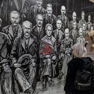 Έργο τέχνης με αφορμή τη 150η επέτειο της γέννησης της Μαρία Κούρι
