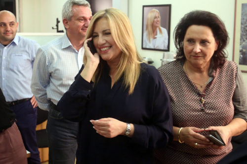 Με ποσοστό 56,9% η Φώφη Γεννηματά πρόεδρος του νέου φορέα της Κεντροαριστεράς