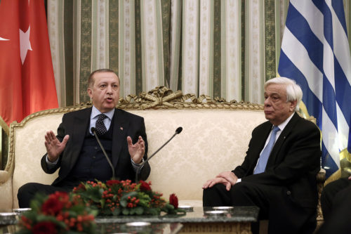 Παυλόπουλος προς Ερντογάν: Αδιαπραγμάτευτη η Συνθήκη της Λοζάνης