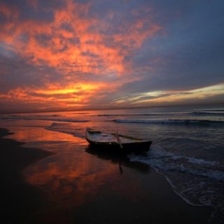 Ηλιοβασίλεμα στην Γάζα