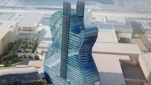 Εσείς θα μένατε σε αυτό το ξενοδοχείο σε σχήμα κιθάρας;