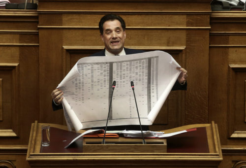 Άδωνις Γεωργιάδης: «Δεν υπάρχει κανένα καινούργιο στοιχείο στο ντοκιμαντέρ για τη Novartis»