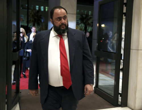 Ποινική δίωξη στον Μαρινάκη για την υπόθεση Noor 1