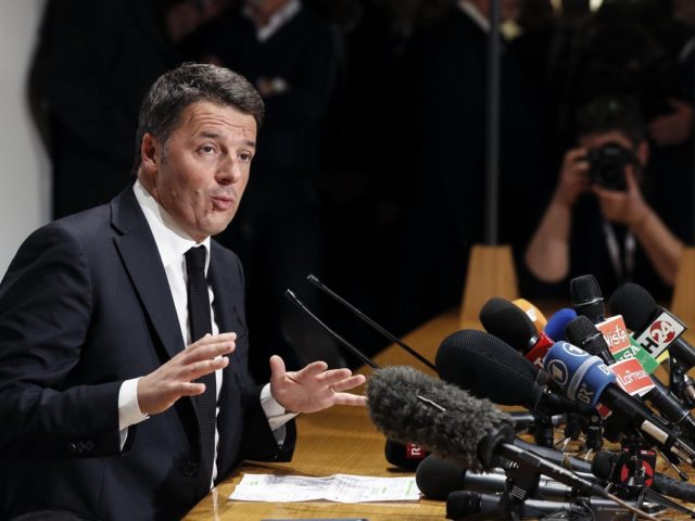 Ιταλία: Ο Ματέο Ρέντσι δε θα διεκδικήσει τη θέση του γραμματέα του Δημοκρατικού Κόμματος