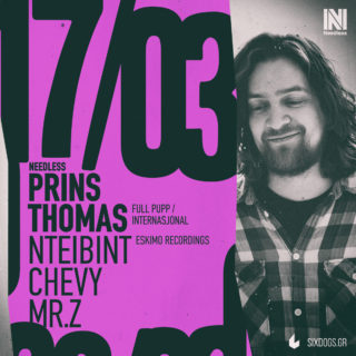 O Prins Thomas ανεβαίνει στην σκηνή του six d.o.g.s