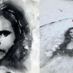 Αυτός ο καλλιτέχνης σχεδιάζει απίστευτα πορτραίτα διάσημων προσώπων στο χιόνι [ΕΙΚΟΝΕΣ]